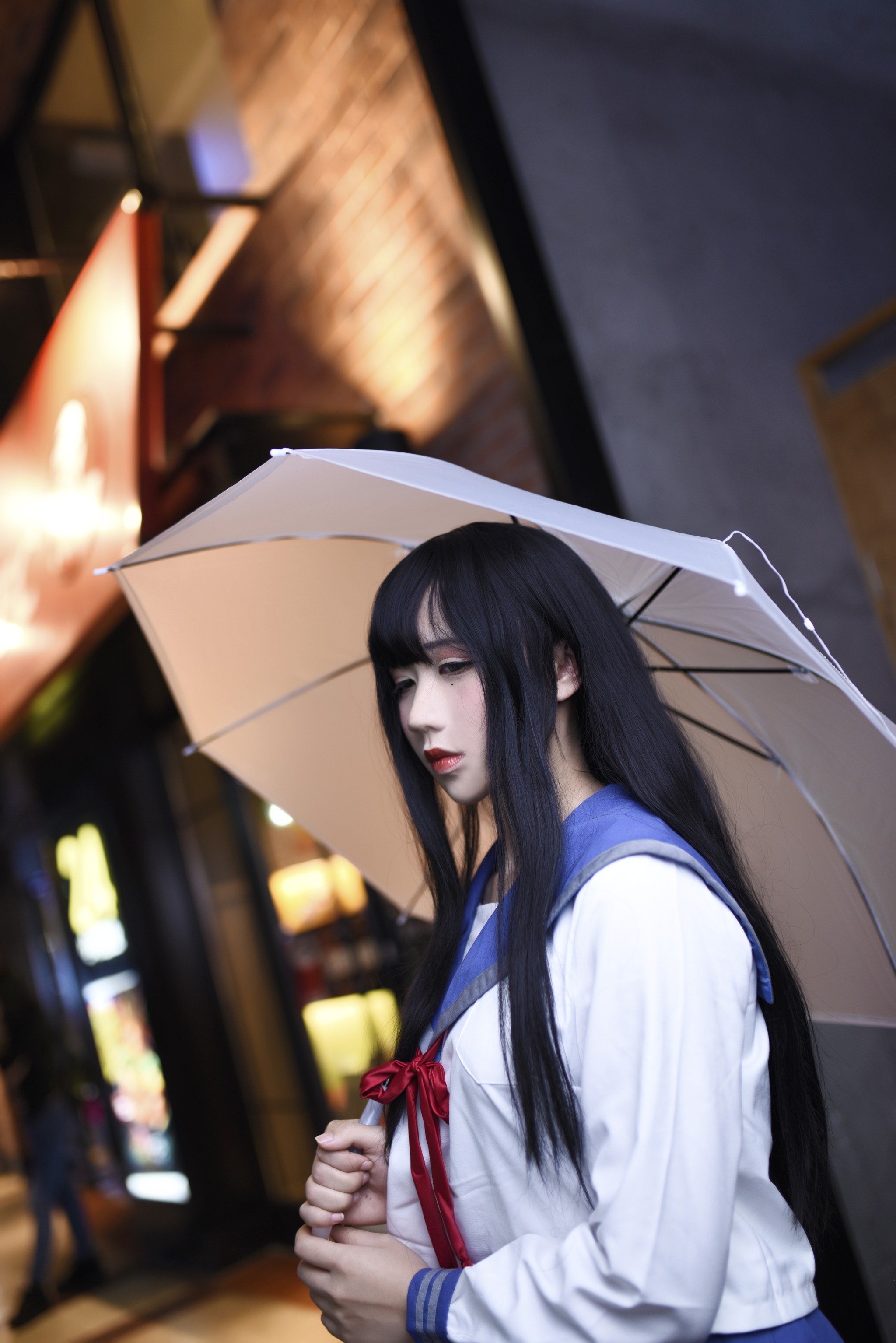 图片[1]-九曲Jean –  NO.036 雨天JK [21P]-XikXak